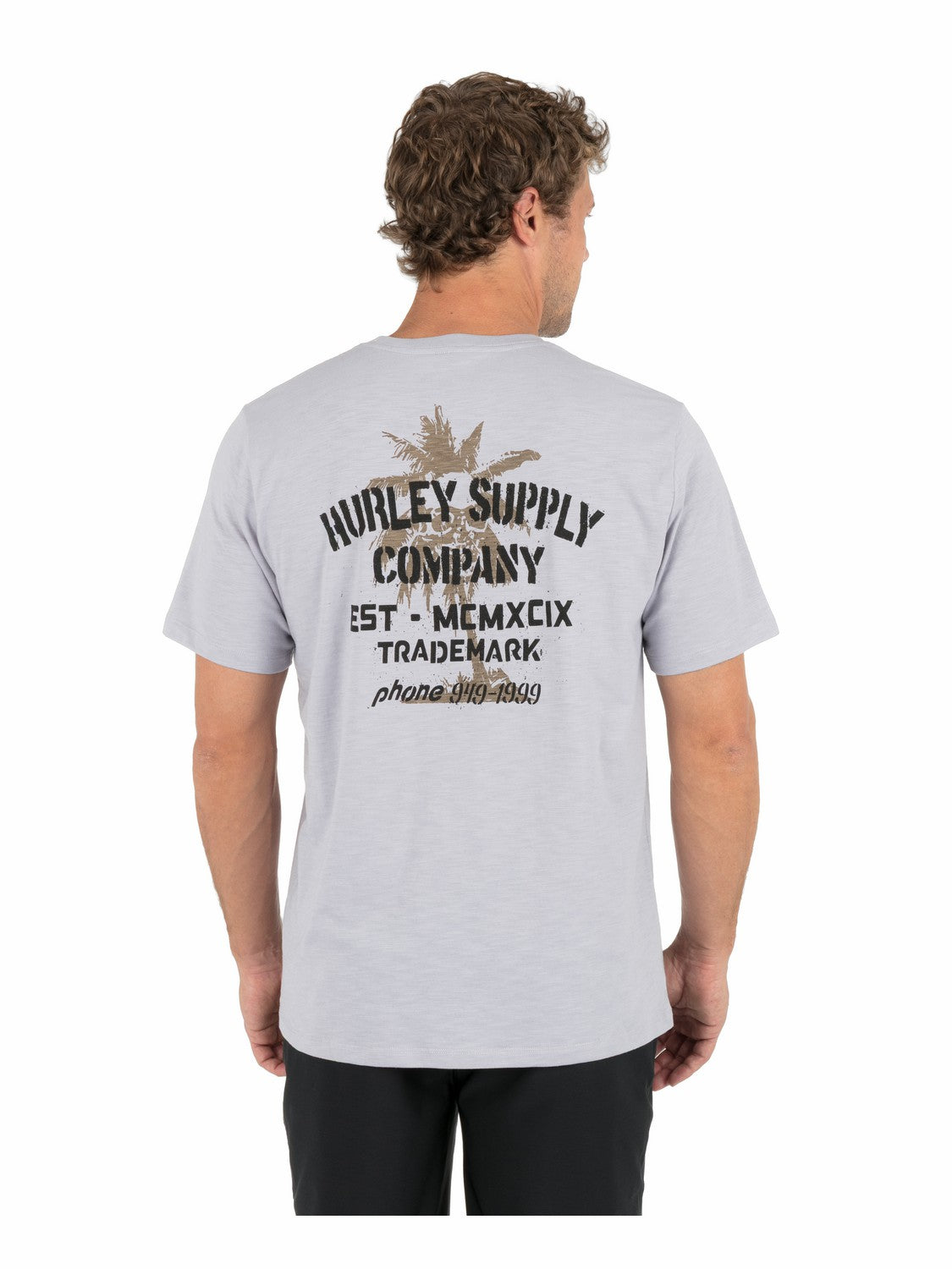 Shape Shack Slub Short Sleeve | Hurley - Light Asteroid