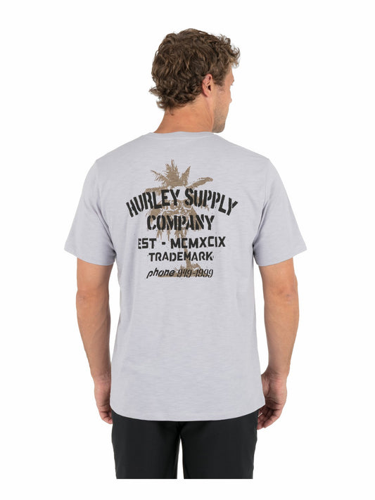 Shape Shack Slub Short Sleeve | Hurley - Light Asteroid