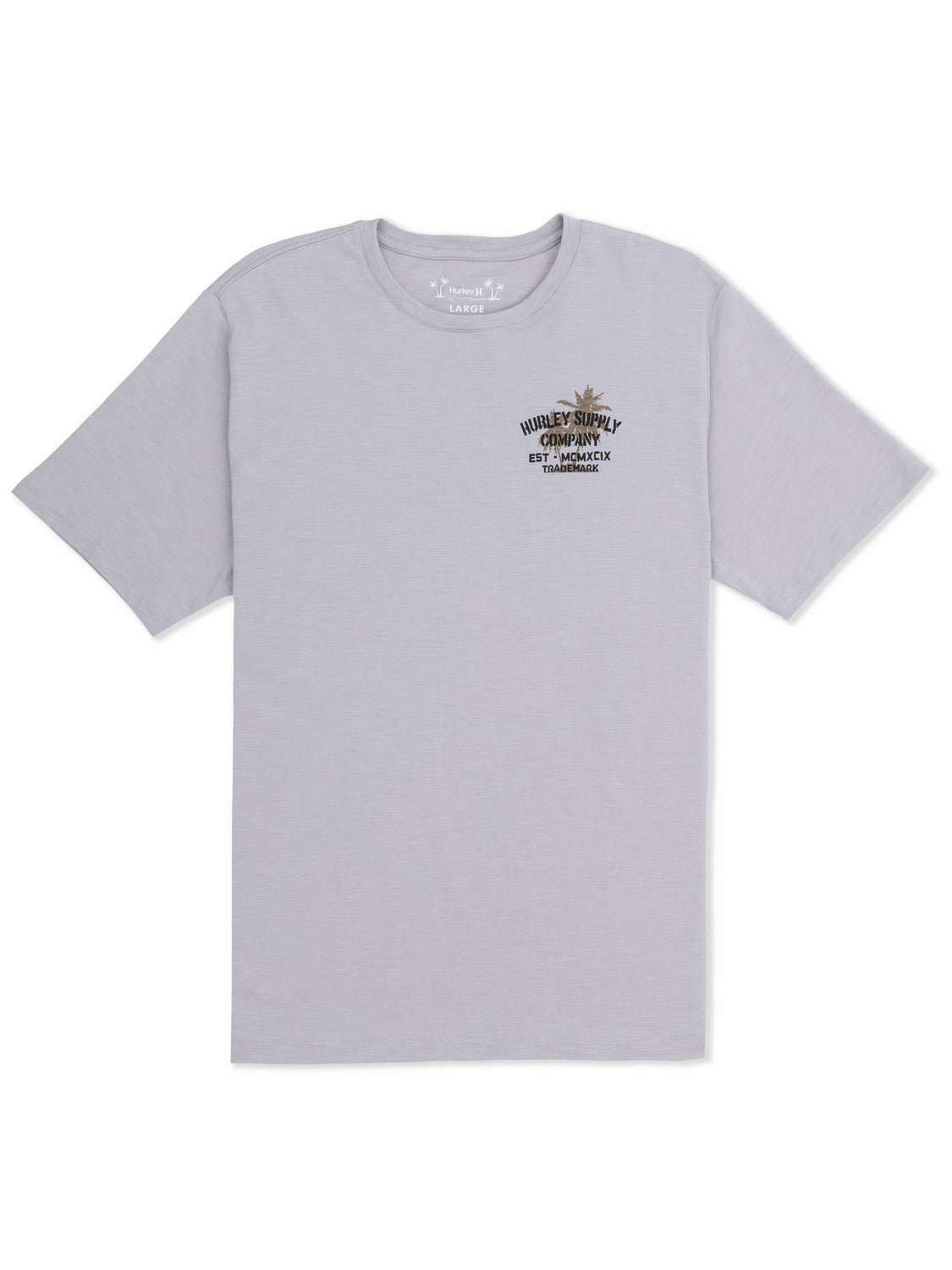 Shape Shack Slub Short Sleeve | Hurley - Light Asteroid