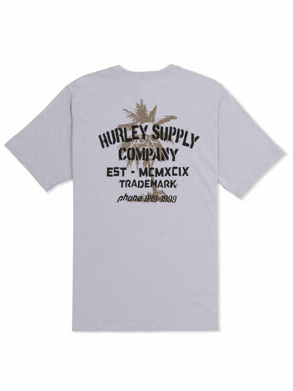 Shape Shack Slub Short Sleeve | Hurley - Light Asteroid