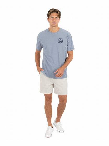 Window Of Sand Short Sleeve | Hurley - Worker Blue