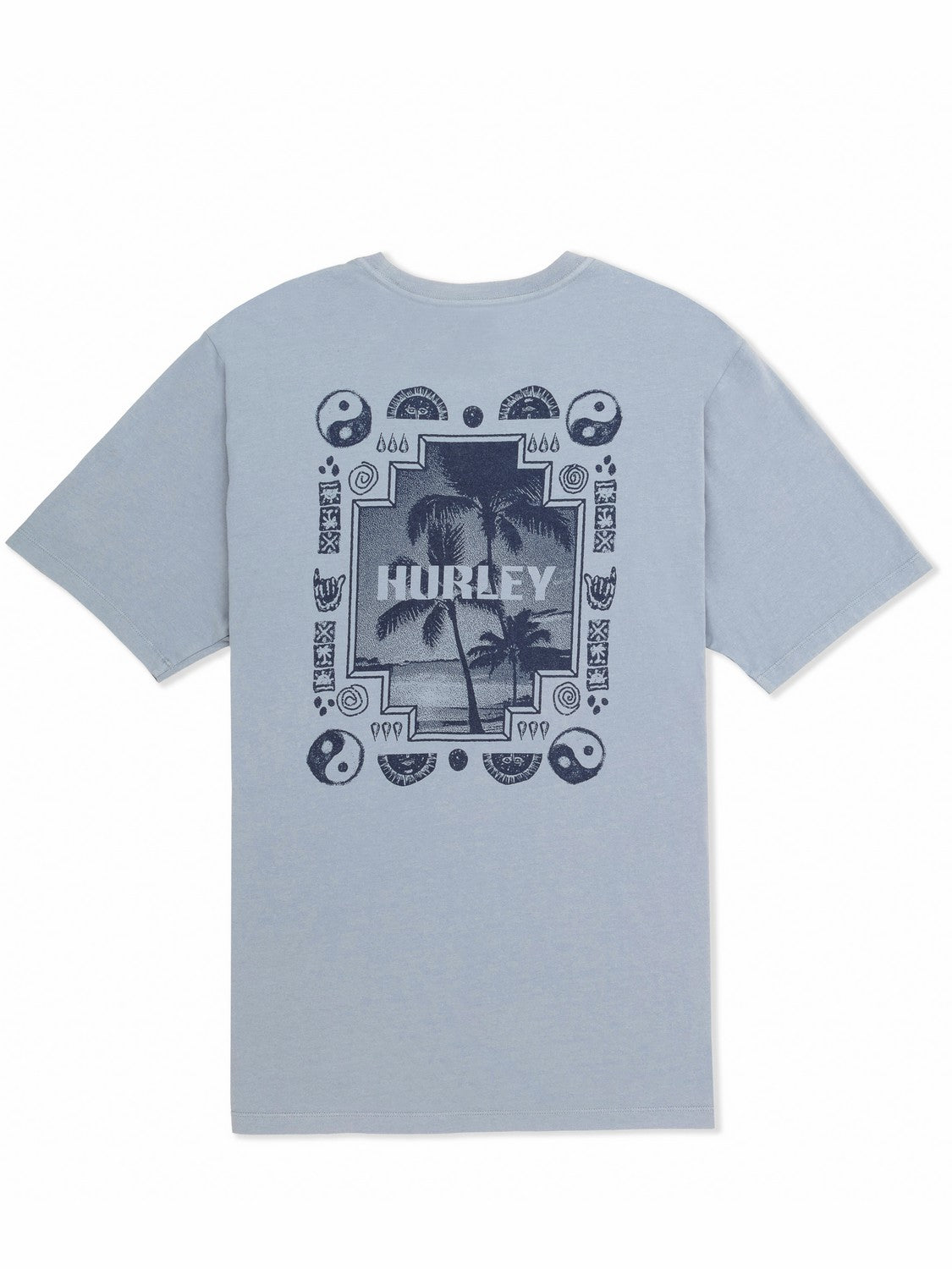Window Of Sand Short Sleeve | Hurley - Worker Blue