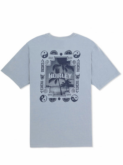 Window Of Sand Short Sleeve | Hurley - Worker Blue