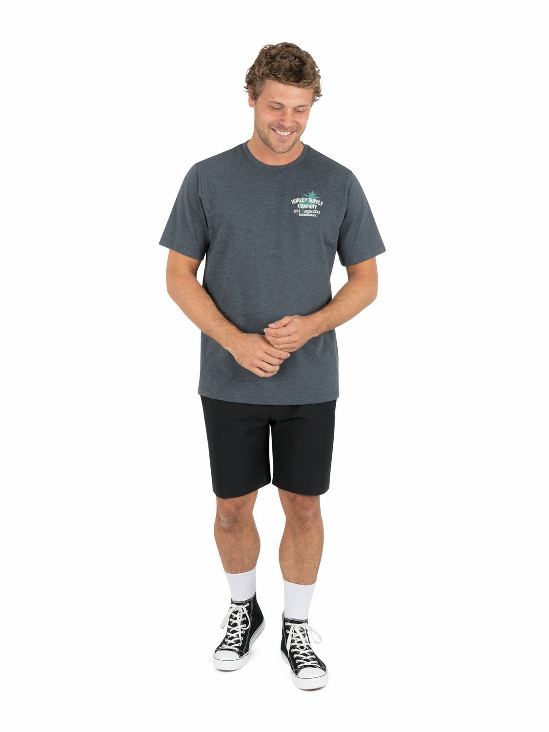 Shape Shack Slub Short Sleeve | Hurley - Destroyer