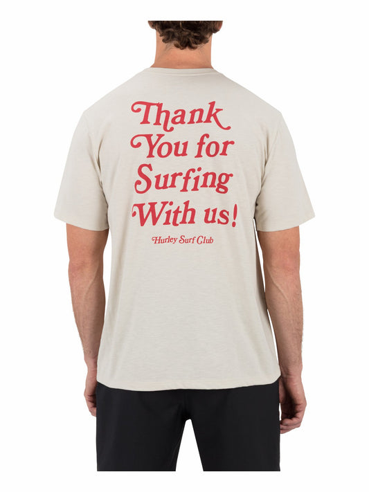 Thank You Slub Short Sleeve | Hurley - Bone