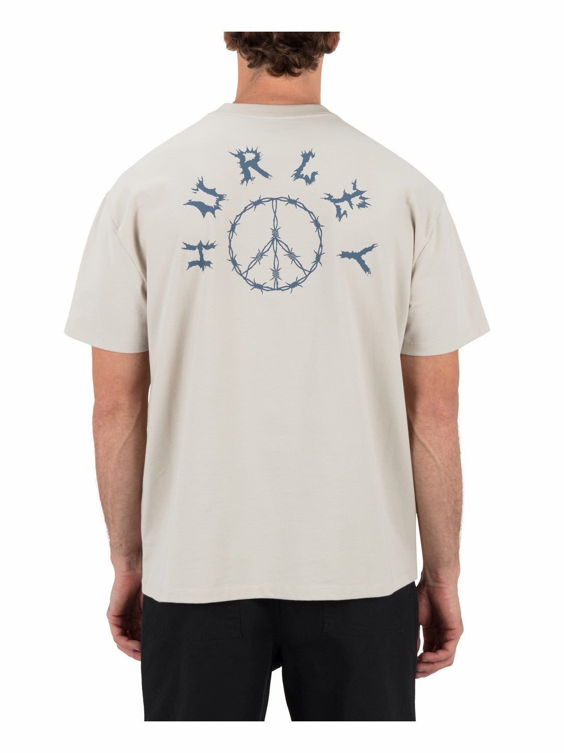 Hard Peace Short Sleeve | Hurley - Bone