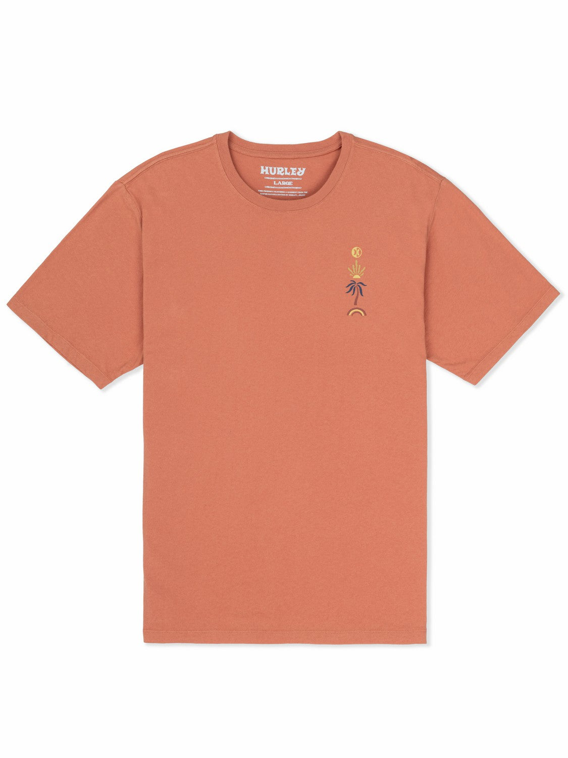 Valley Of Water Short Sleeve | Hurley - Martian Rust