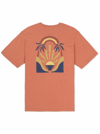Valley Of Water Short Sleeve | Hurley - Martian Rust