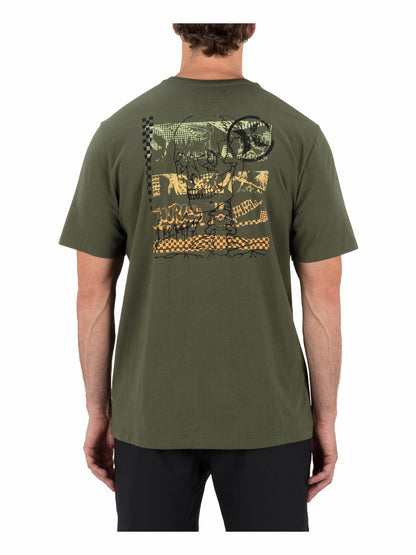 Crusty Short Sleeve | Hurley - Charcoal Fern