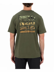 Crusty Short Sleeve | Hurley - Charcoal Fern
