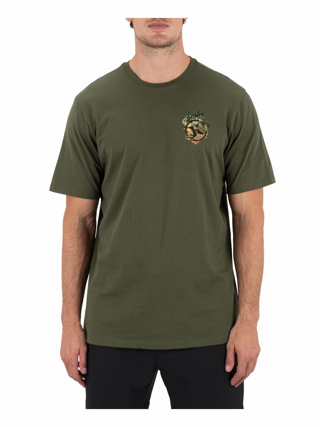 Crusty Short Sleeve | Hurley - Charcoal Fern