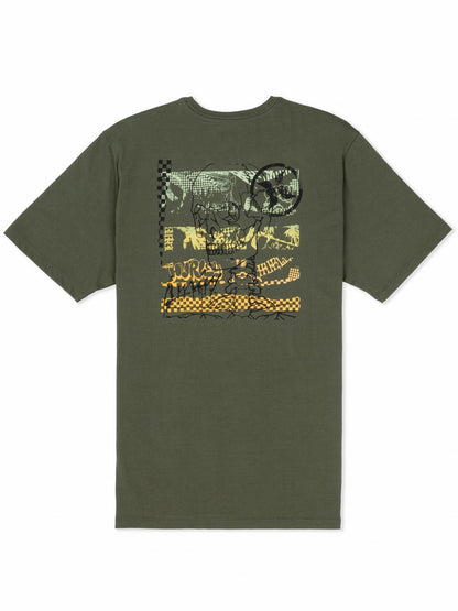 Crusty Short Sleeve | Hurley - Charcoal Fern