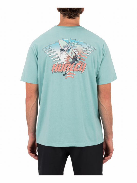 Off The Top Short Sleeve | Hurley - Broken Jade Heather