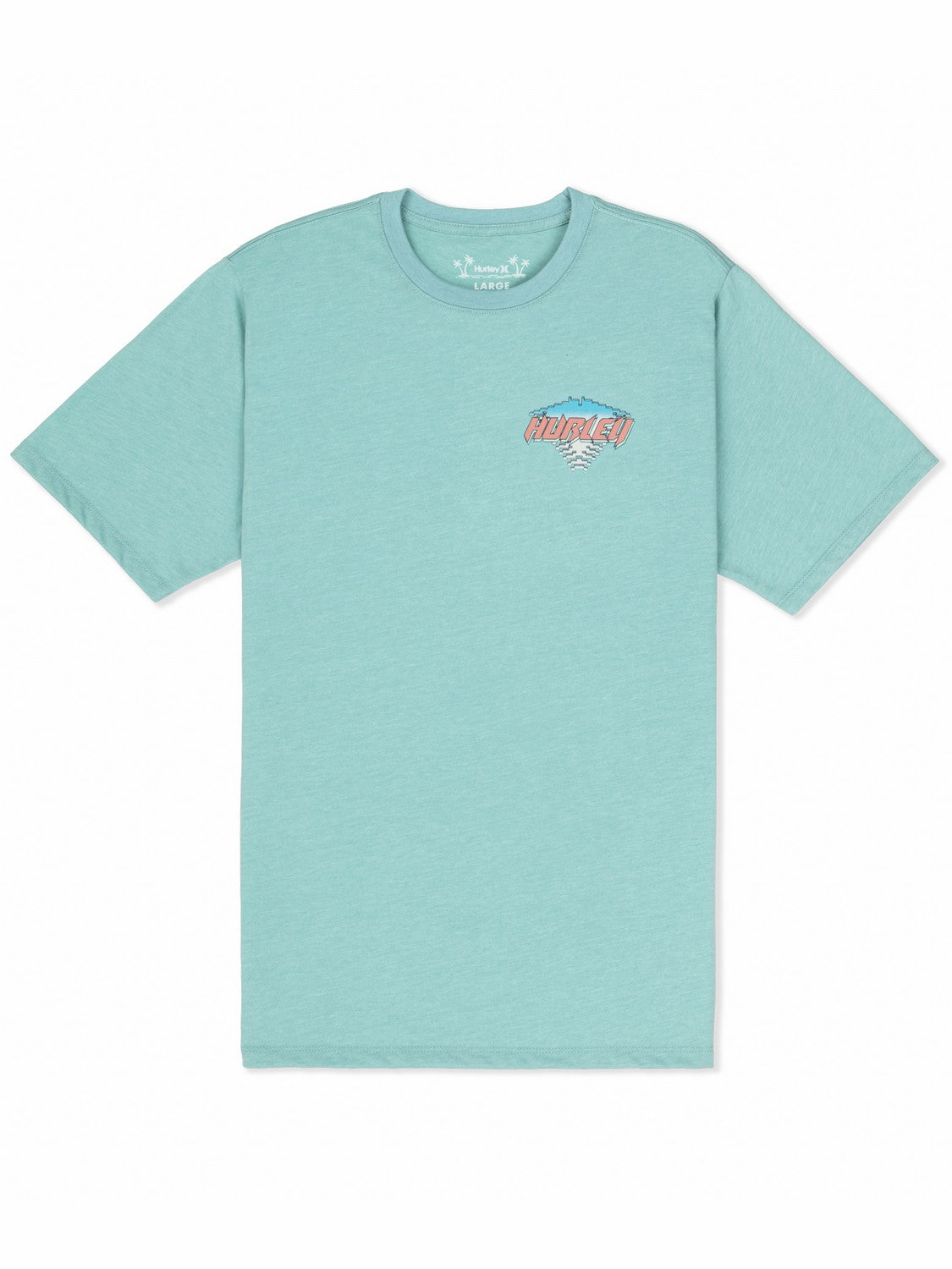 Off The Top Short Sleeve | Hurley - Broken Jade Heather
