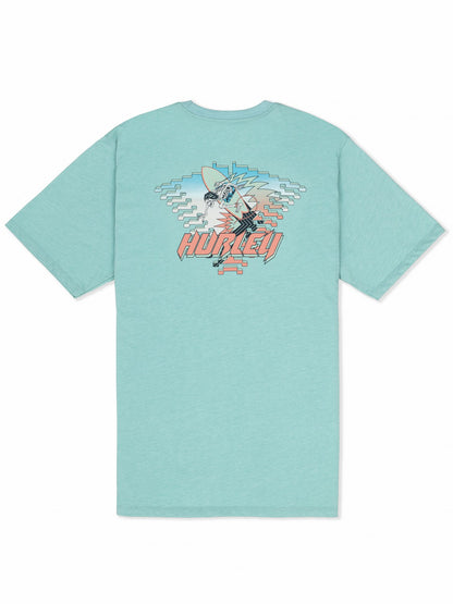 Off The Top Short Sleeve | Hurley - Broken Jade Heather