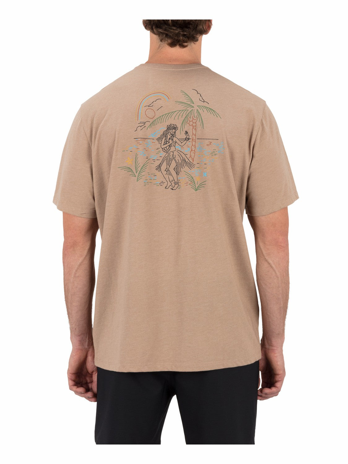 Hula In Paradise Short Sleeve | Hurley - Bristlecone Heather