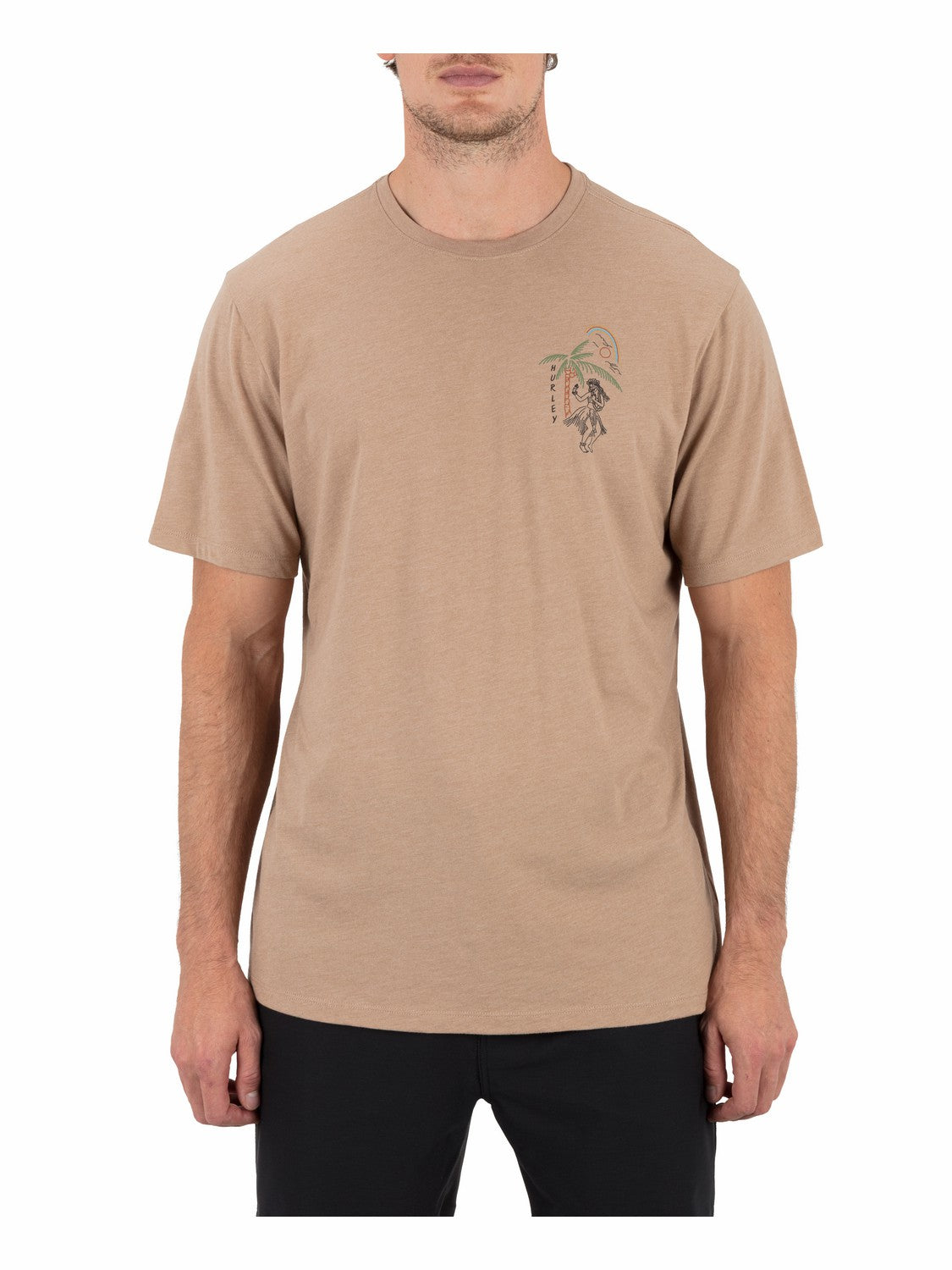 Hula In Paradise Short Sleeve | Hurley - Bristlecone Heather