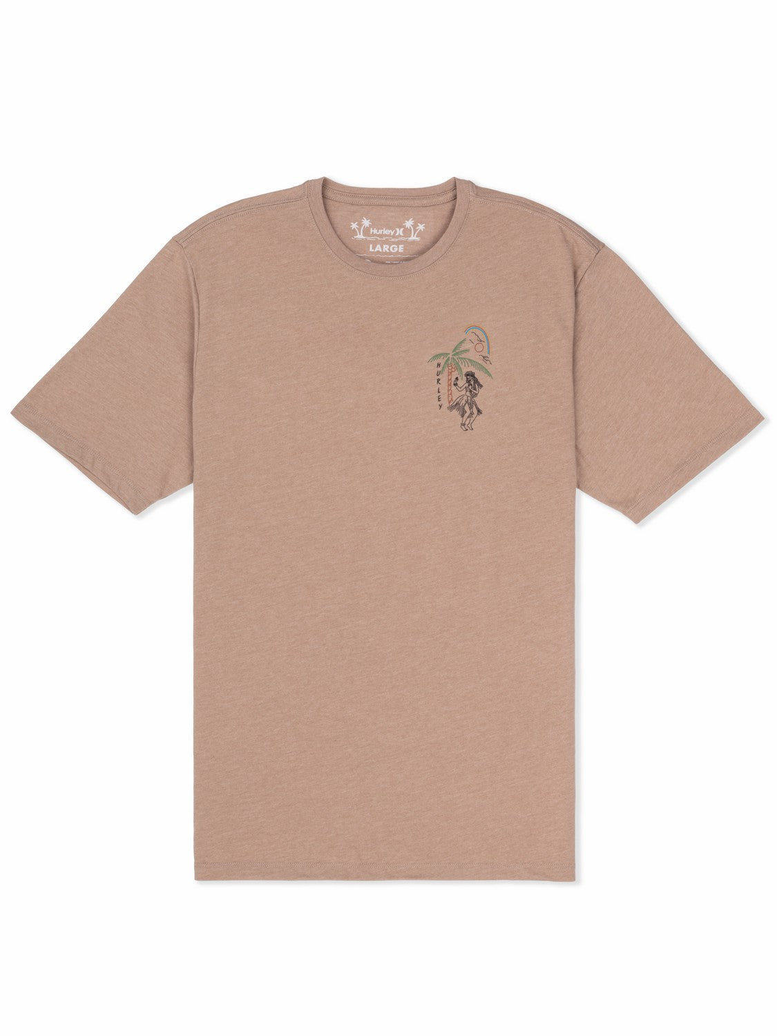 Hula In Paradise Short Sleeve | Hurley - Bristlecone Heather
