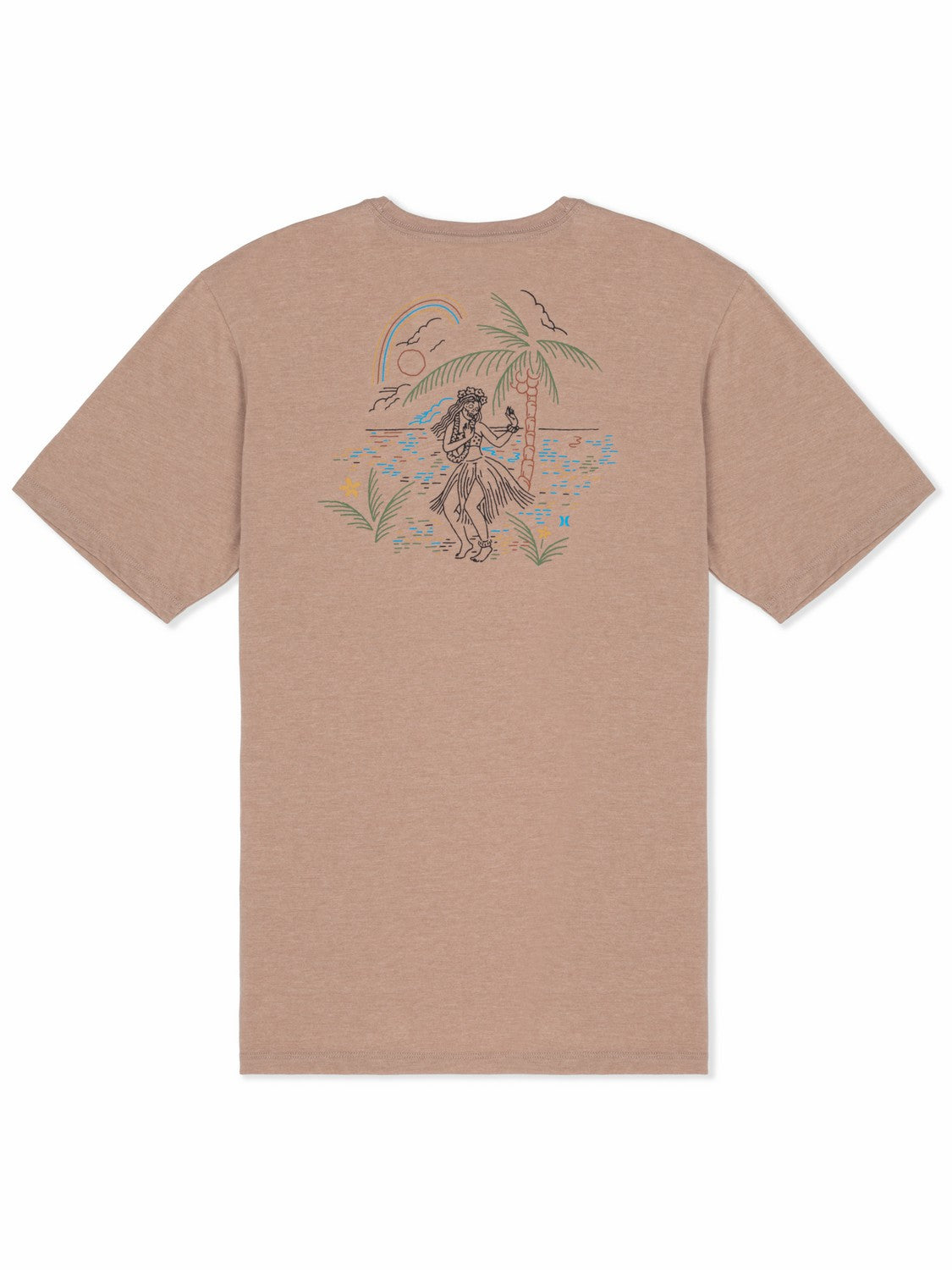 Hula In Paradise Short Sleeve | Hurley - Bristlecone Heather