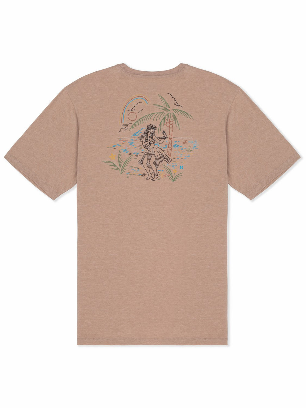 Hula In Paradise Short Sleeve | Hurley - Bristlecone Heather