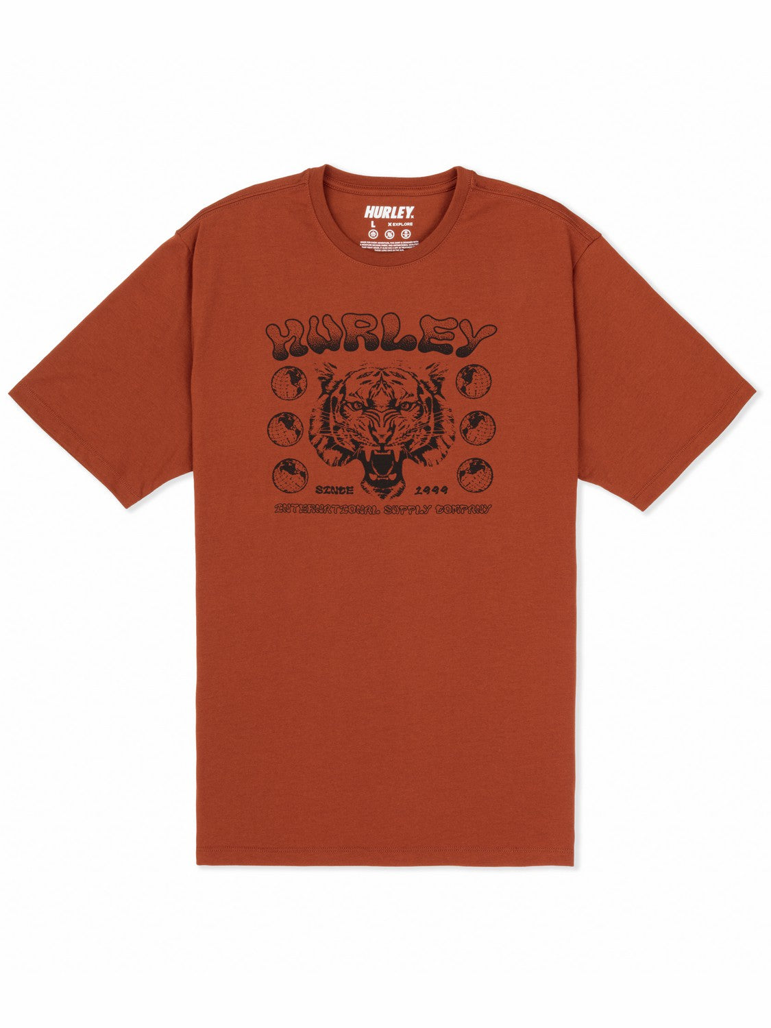 H2O Dri El Tigre No Se Short Sleeve | Hurley - Brickyard