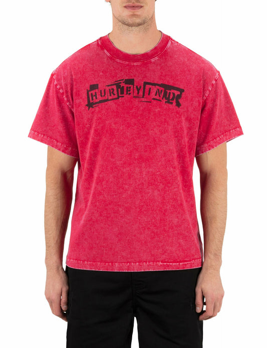 Hurley x Travis Barker Creep Short Sleeve Tee | Hurley - Unity Red