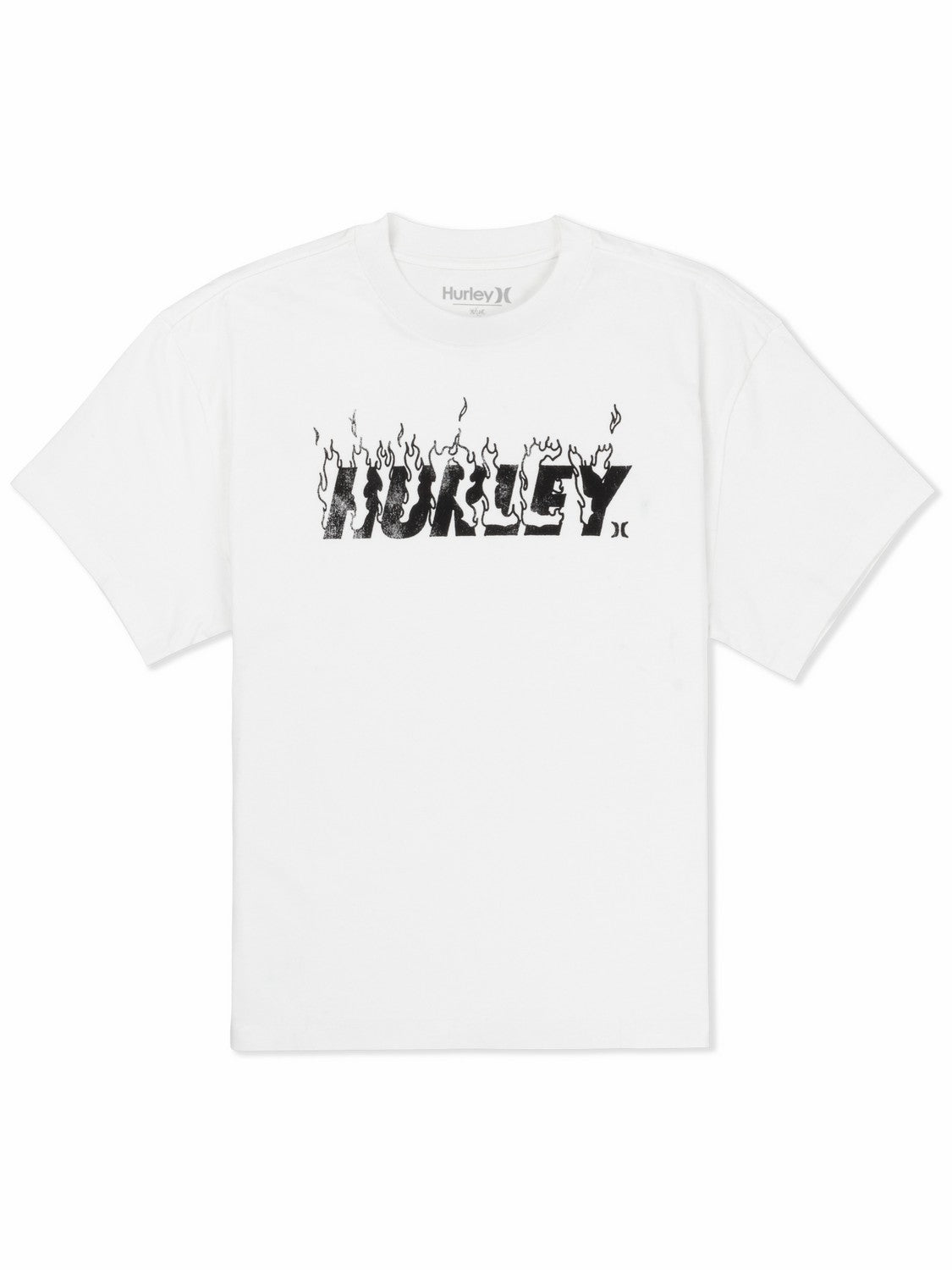 Hurley x Travis Barker Hurley On Fire Short Sleeve Tee | Hurley - White