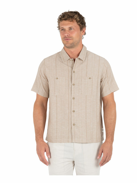 Hemp Malibu Short Sleeve | Hurley - Bristlecone