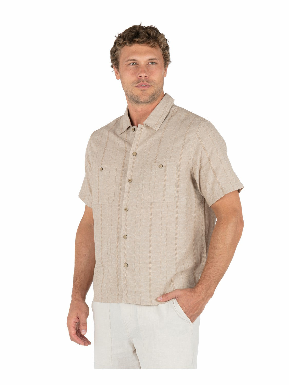 Hemp Malibu Short Sleeve | Hurley - Bristlecone
