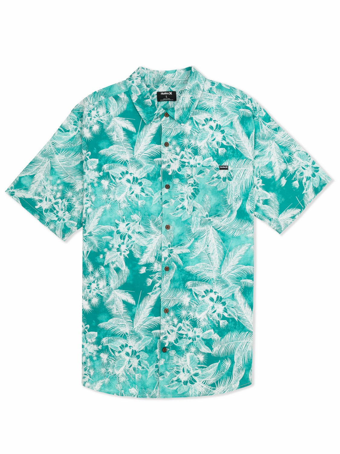 Lido Stretch Short Sleeve | Hurley - Real Teal
