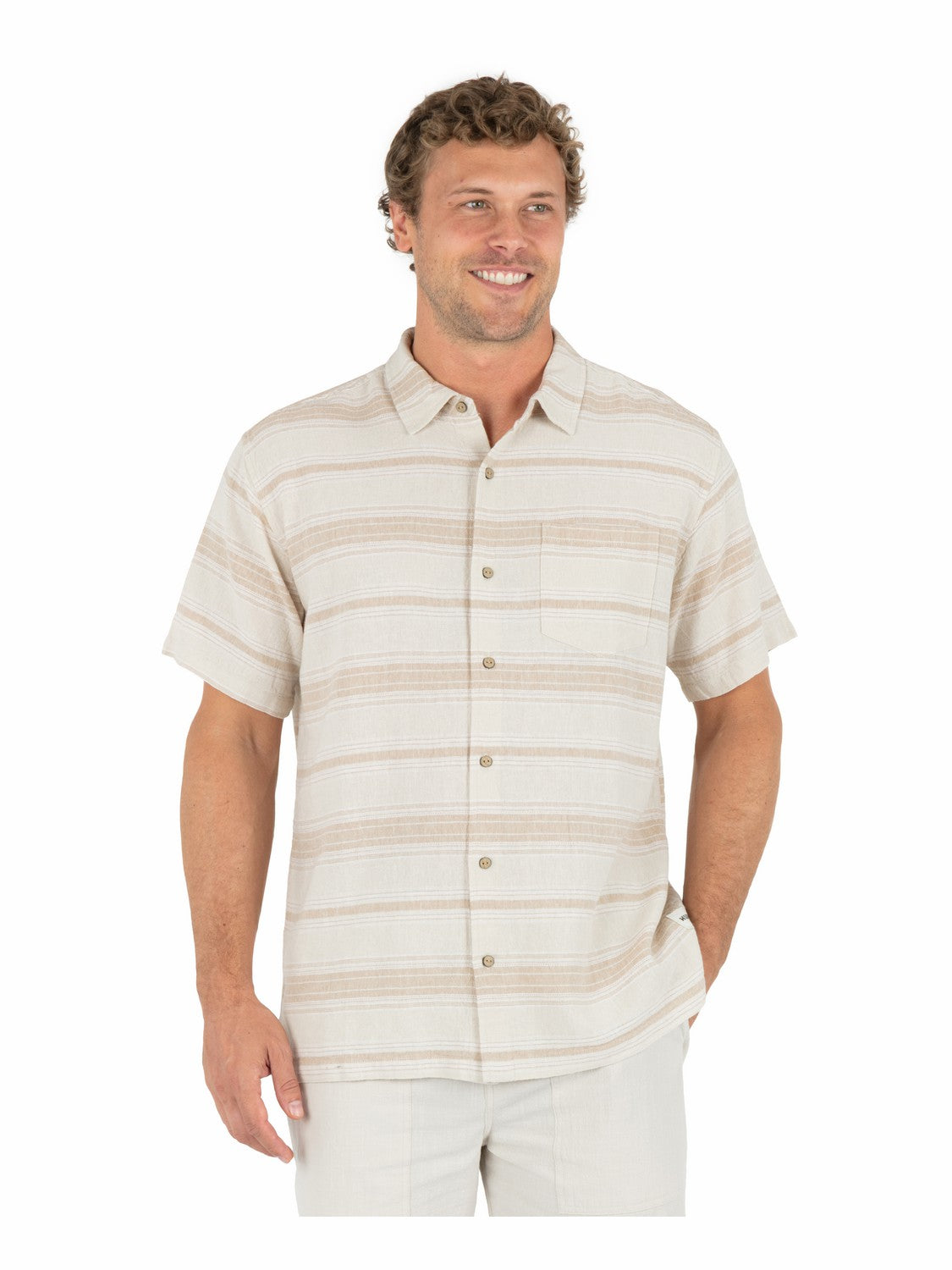 Oceanside Short Sleeve | Hurley - Bone Combo
