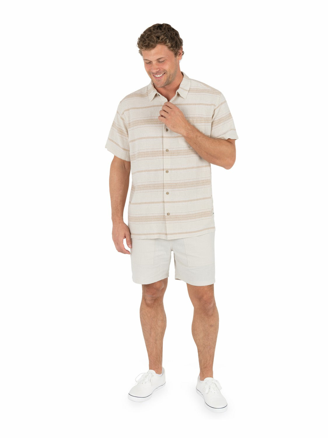 Oceanside Short Sleeve | Hurley - Bone Combo