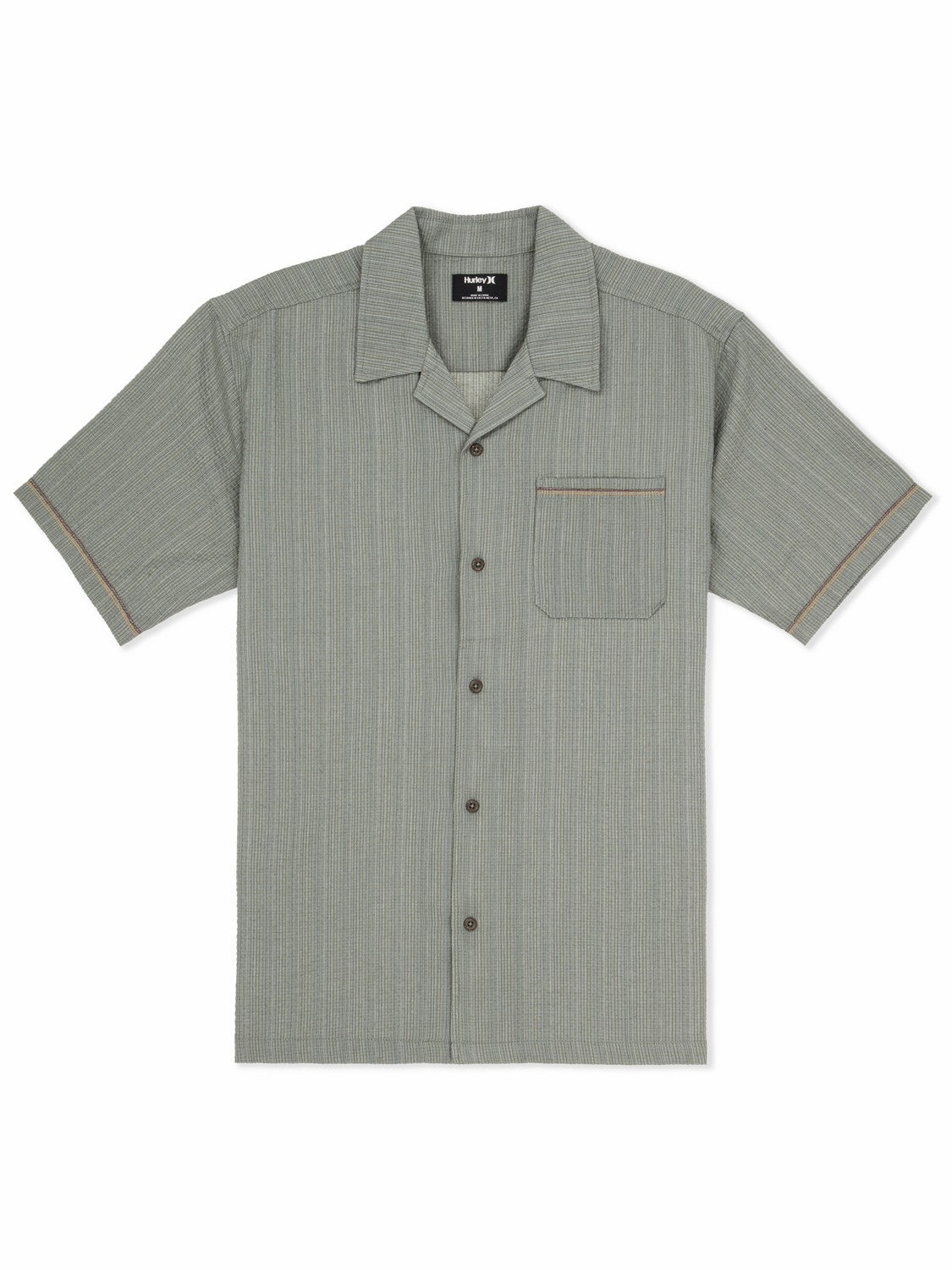 Lay Day Camp Short Sleeve | Hurley - Army