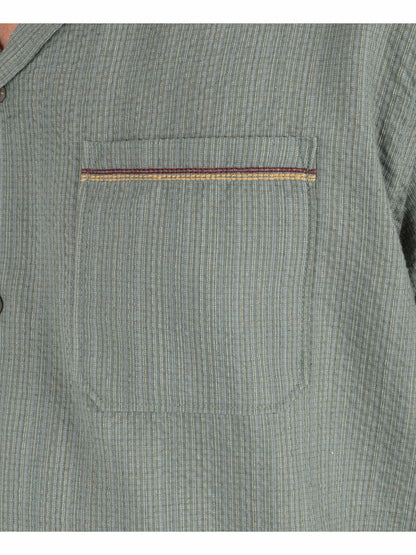 Lay Day Camp Short Sleeve | Hurley - Army