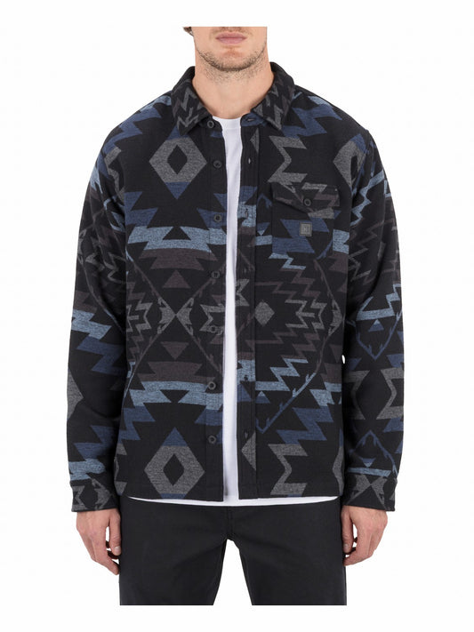 Santa Cruz Jacquard Long Sleeve | Hurley - Black