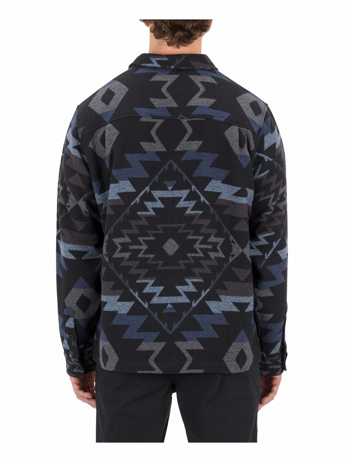 Santa Cruz Jacquard Long Sleeve | Hurley - Black