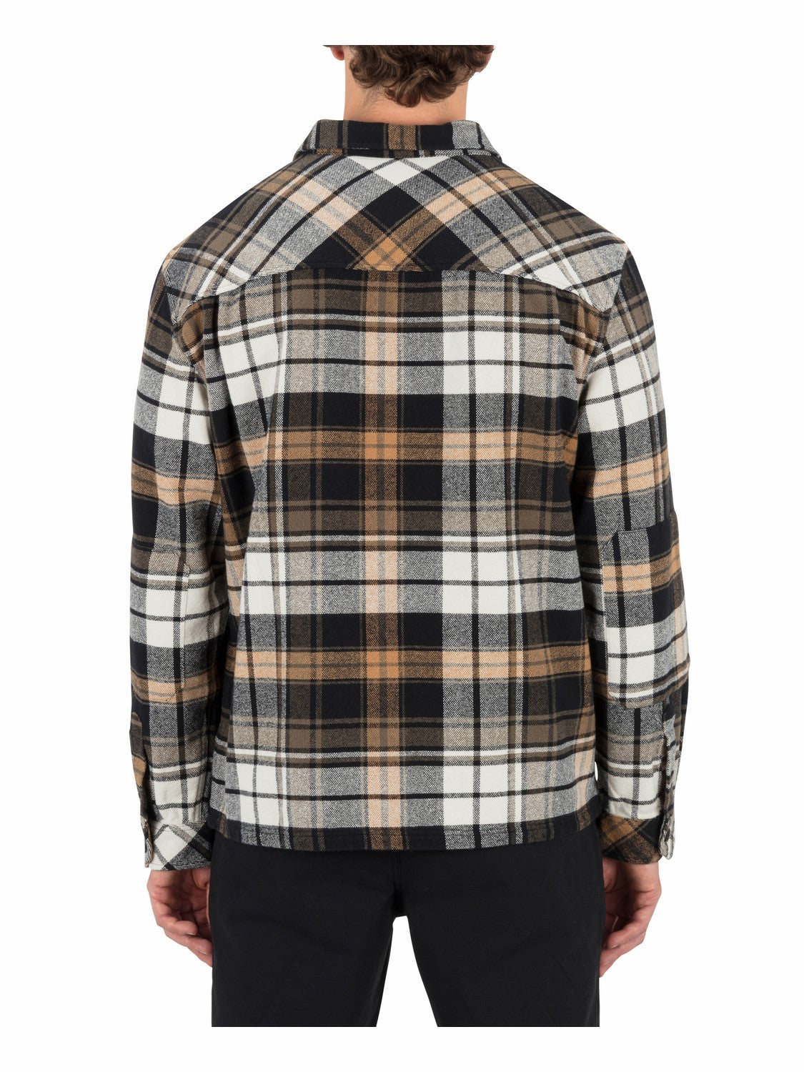 Santa Cruz Seaside Flannel Long Sleeve | Hurley - Black