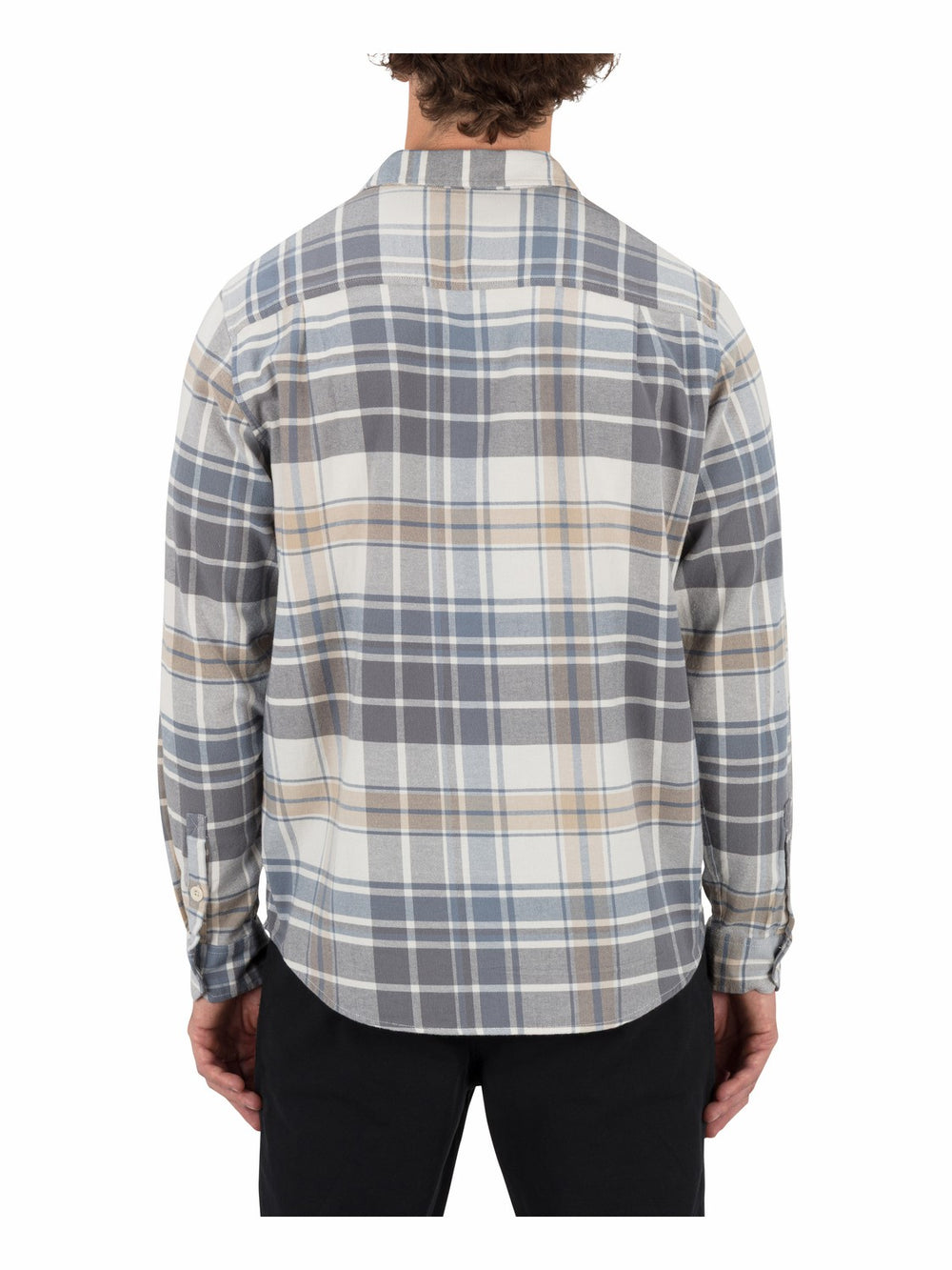 Portland Stretch Flannel Long Sleeve | Hurley - Bone