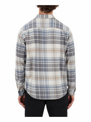 Portland Stretch Flannel Long Sleeve | Hurley - Bone
