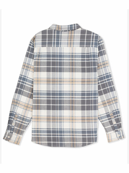 Portland Stretch Flannel Long Sleeve | Hurley - Bone