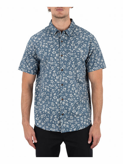 Lido Stretch Short Sleeve | Hurley - Grey Teal