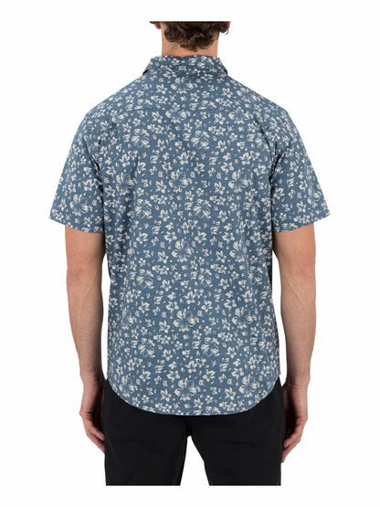 Lido Stretch Short Sleeve | Hurley - Grey Teal