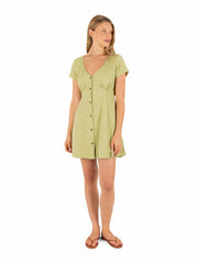 Wavy Dot Dress | Hurley - Fern
