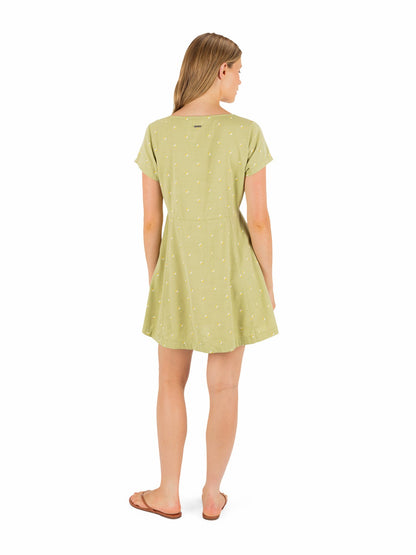 Wavy Dot Dress | Hurley - Fern