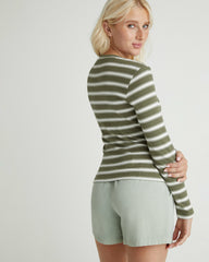 Carmel Long Sleeve | Hurley - Olive Grove