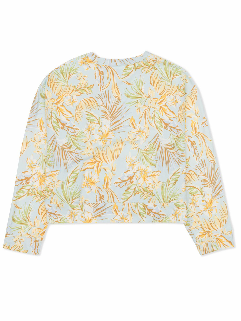 Fall Palms Boxy Crew | Hurley - STARLIGHT BLUE