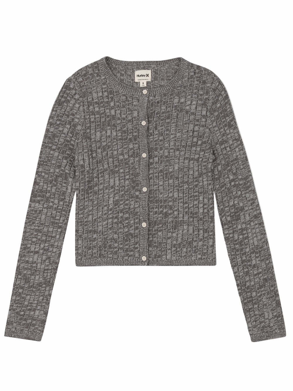 Day Trip Cardigan | Hurley - CHARCOAL HEATHER