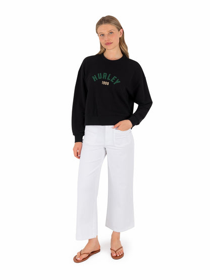 Worthy Boxy Crew | Hurley - BLACK