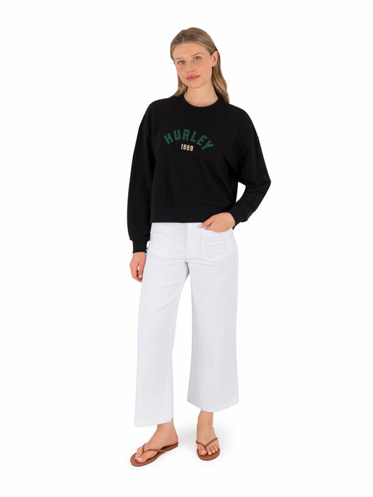 Worthy Boxy Crew | Hurley - BLACK