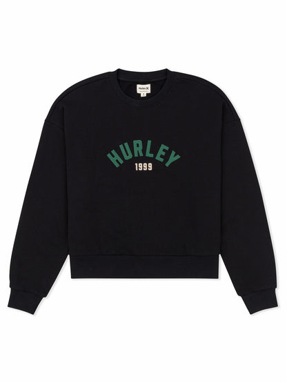 Worthy Boxy Crew | Hurley - BLACK